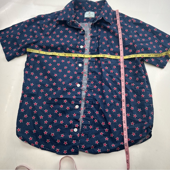 Class Club boys blue button down shirt 14/16 L88-21 - Picture 4 of 6